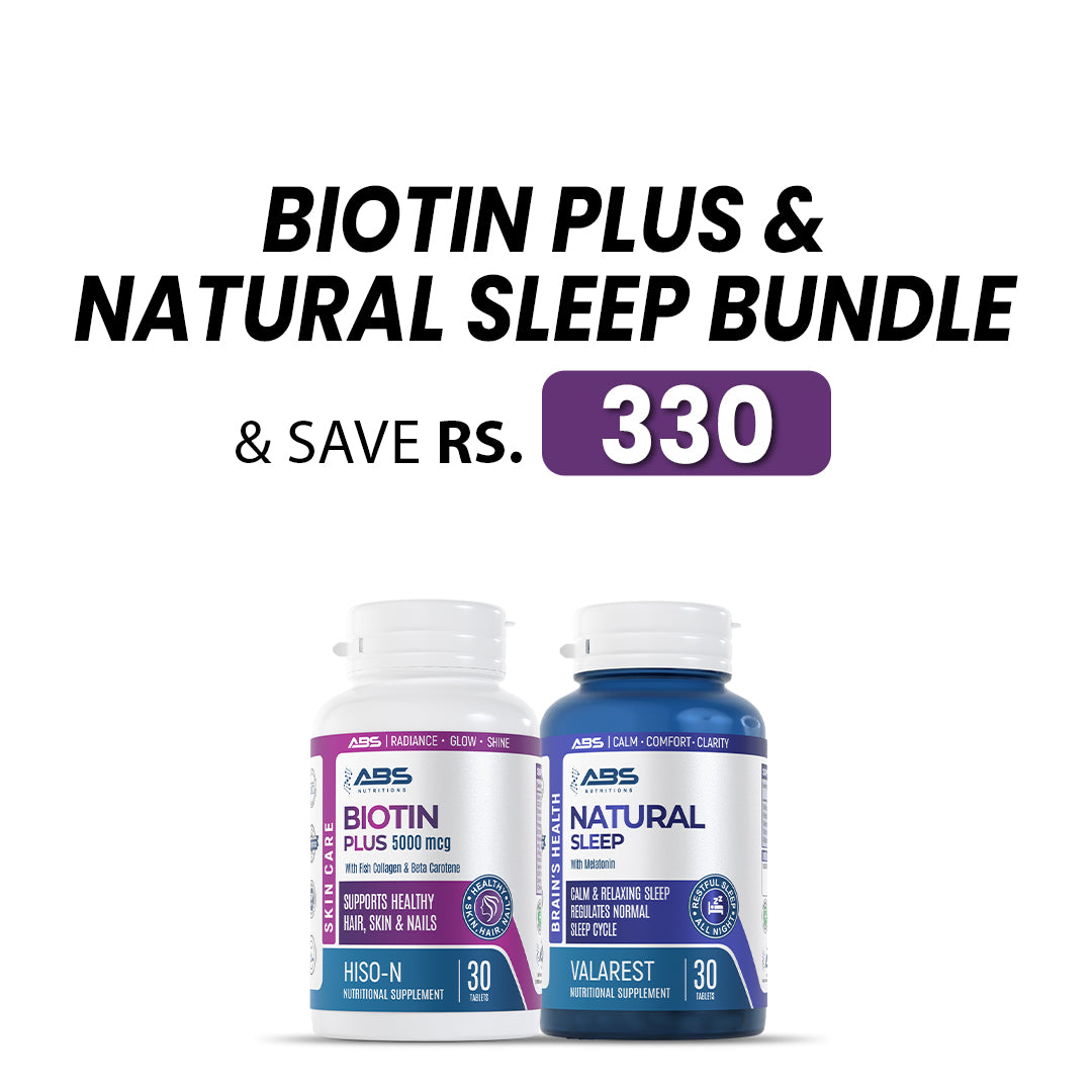 Biotin Plus & Natural Sleep with Melatonin